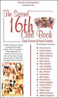 The Second 16th Card Book Volume 1 by Tom Craven & Paul Gordon